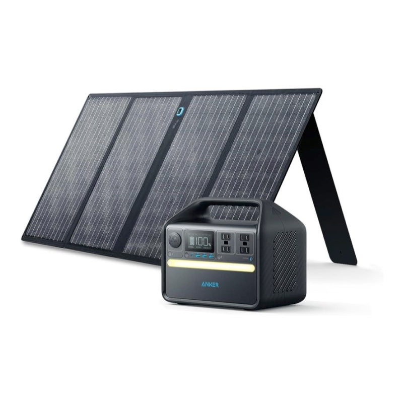 Anker 535 Portable Power Station (PowerHouse 512Wh) with 625 Solar Panel  (100W) | ポータブル電源とソーラーパネルのセットの製品情報