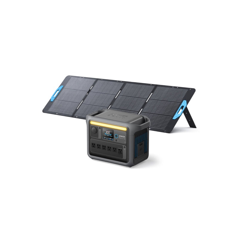Anker Solix C1000 Portable Power Station with Anker Solix PS200 Portable  Solar Panel | ポータブル電源とソーラーパネルのセットの製品情報