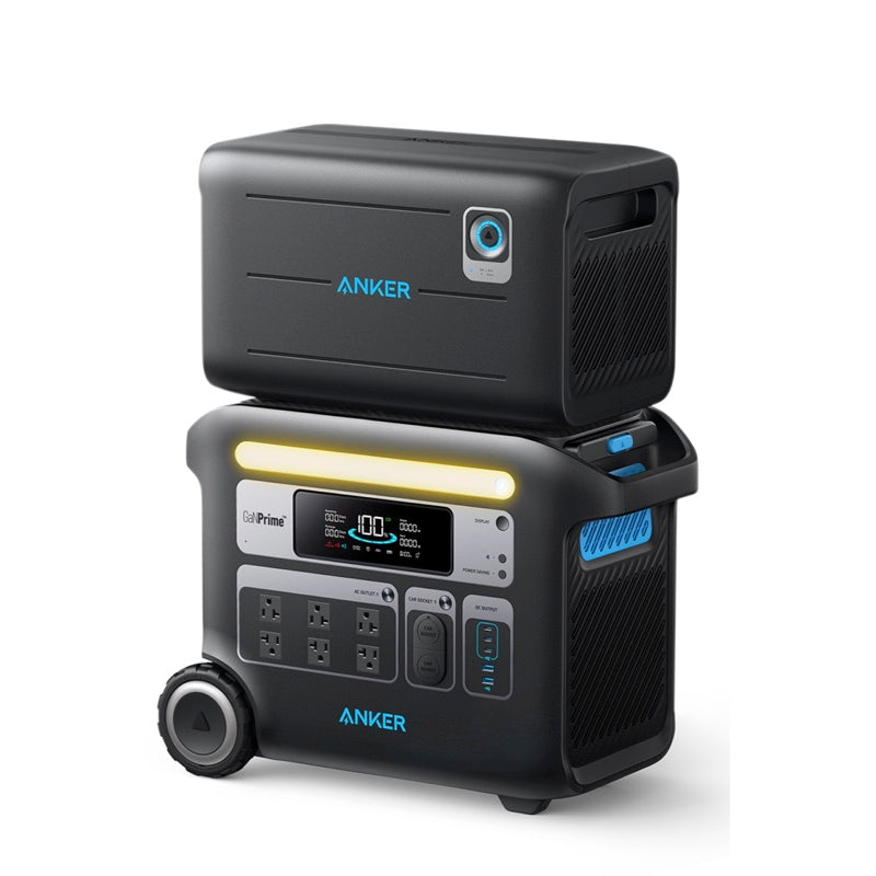 Anker 767 Portable Power Station (GaNPrime PowerHouse 2048Wh) with Anker  Solix BP2600 拡張バッテリー (2560Wh) | ポータブル電源と拡張バッテリーのセットの製品情報