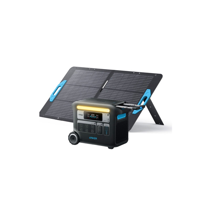 Anker 767 Portable Power Station (GaNPrime PowerHouse 2048Wh) with Anker  Solix PS100 Portable Solar Panel|ポータブル電源とソーラーパネルのセットの製品情報