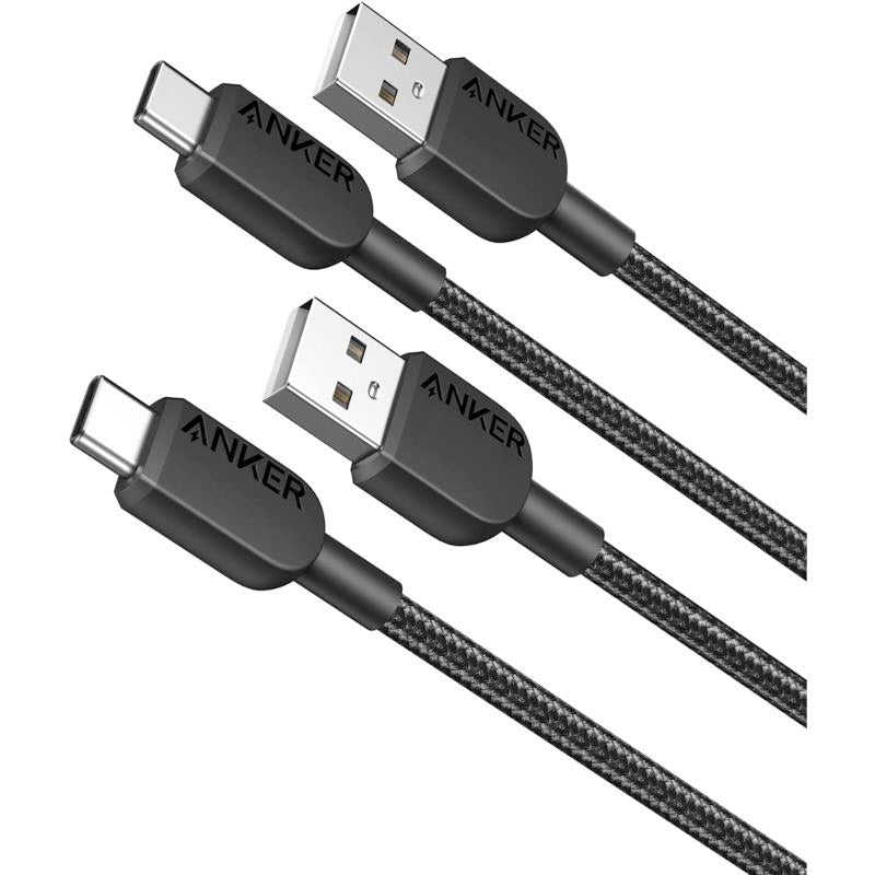 Anker 310 高耐久ナイロン USB-C & USB-A ケーブル 0.9m 2本セット