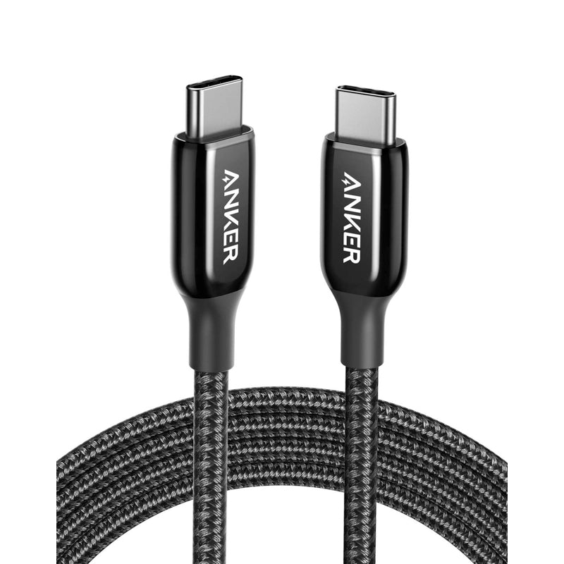 Anker PoweLine+ III USB-C u0026 USB-C 2.0 ケーブル (1.8m ブラック)| iPhone / iPad向けケーブルの製品情報  – Anker Japan 公式オンラインストア
