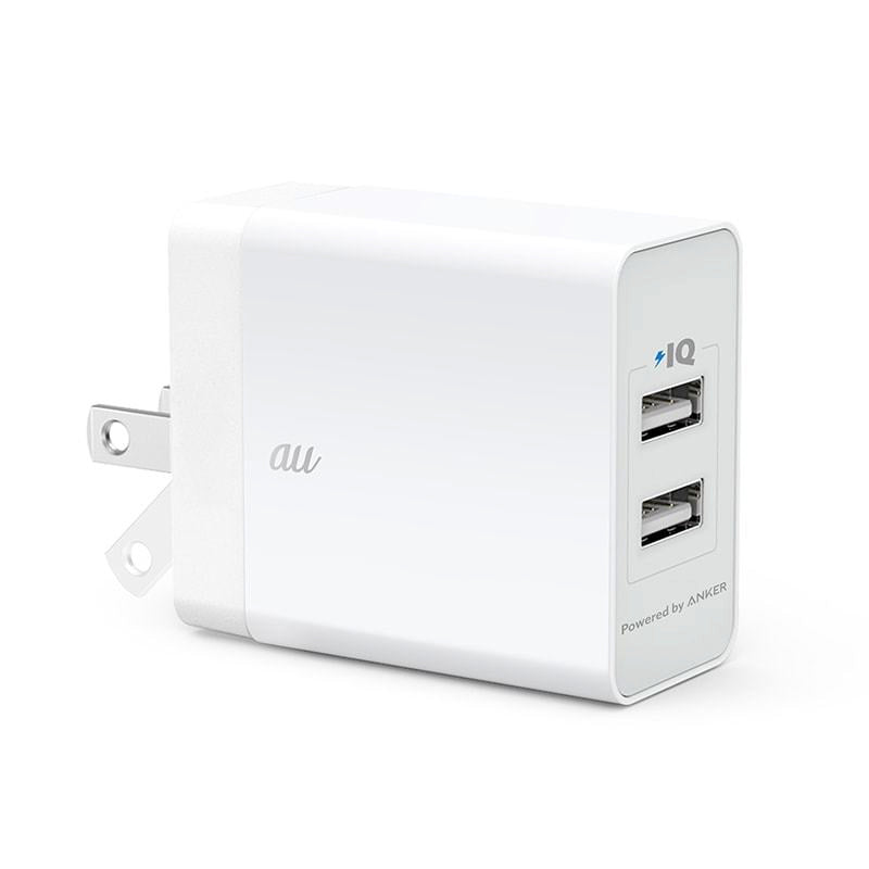 au+1 collection] 2ポートUSBチャージャー （急速充電器） – Anker