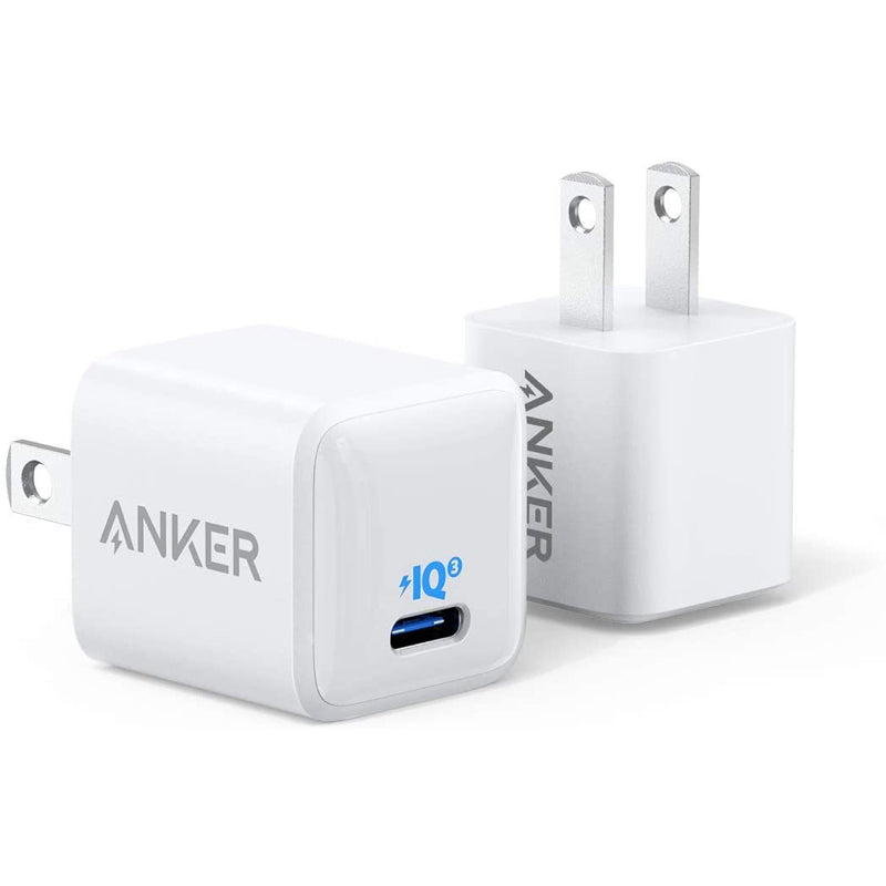 Anker PowerPort III Nano (PD対応 18W USB-C 超小型急速充電器 2個