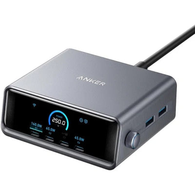 Anker Prime Charger (250W, 6 Ports, GaNPrime)