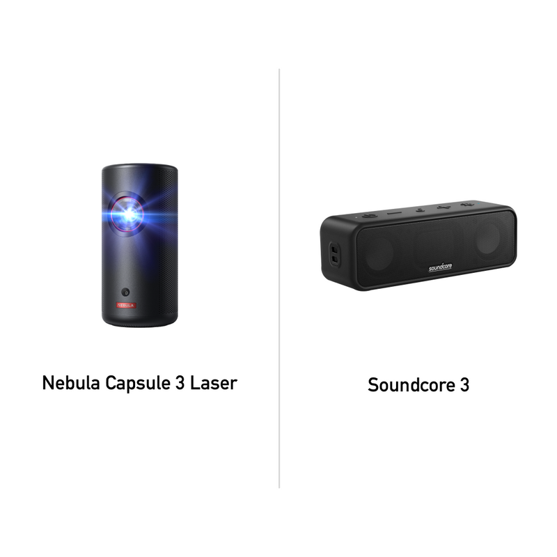 Nebula Capsule 3 Laser & Soundcore 3