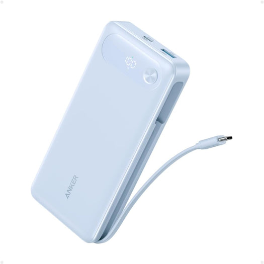 Anker Power Bank (20000mAh, 87W, Built-In USB-C ケーブル)