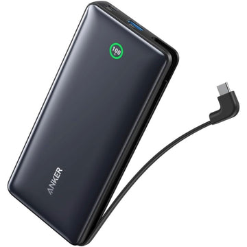 Anker Nano Power Bank (20000mAh, 30W, Built-In USB-C ケーブル)