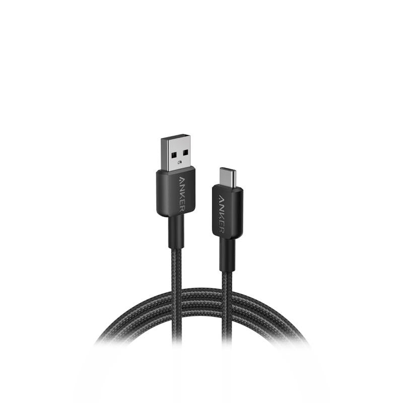 Anker 322 USB-C & USB-A ケーブル 1.8m (USB2.0対応)