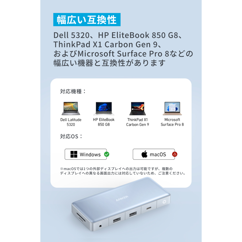 ☆送料無料 Anker 575 USB-C ハブ 12-i ャック 搭載 591の通販 by YuNaTo shop｜ラクマ - スマホ/家電/カメラ  その他