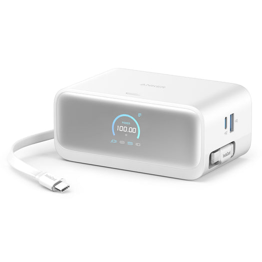 Anker Charging Station (7-in-1, 100W, 巻取り式 USB-C ケーブル)