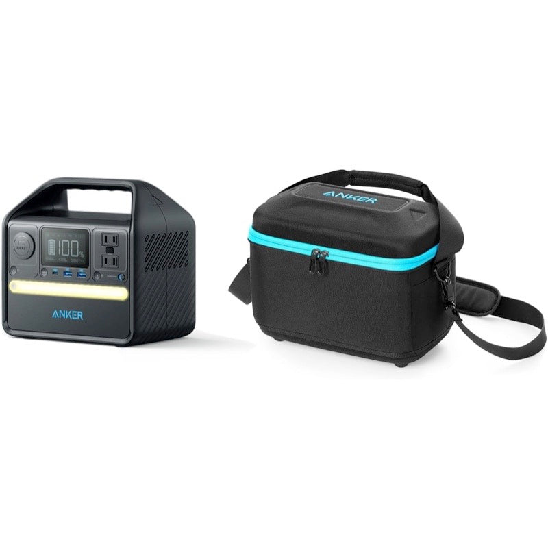 Anker 521 Portable Power Station (PowerHouse 256Wh) with Carrying