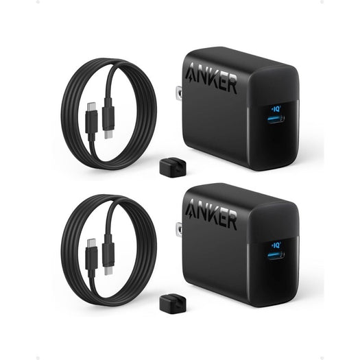 Anker Charger (45W) with USB-C & USB-C ケーブル 2個セット