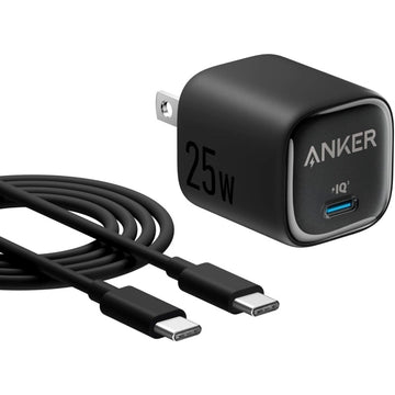 Anker Charger (25W) with USB-C & USB-C ケーブル