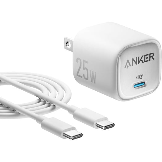 Anker Charger (25W) with USB-C & USB-C ケーブル