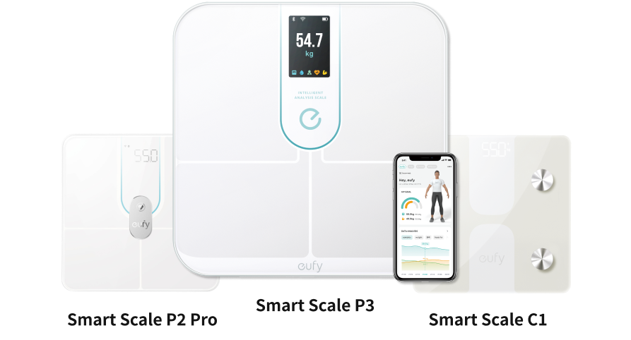 体重計 体組成計 Anker Eufy Smart Scale P3 - 健康管理・計測計
