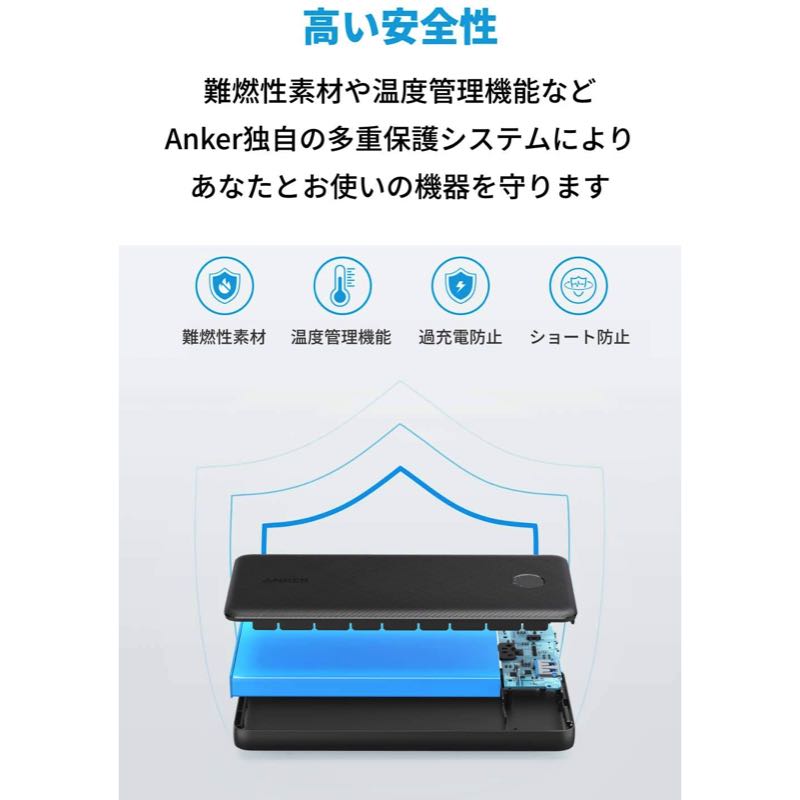 Anker PowerCore Slim 10000 PD 20W | モバイルバッテリー・充電器の