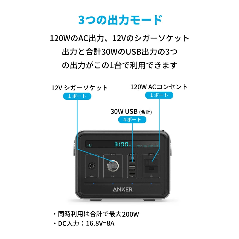 Anker PowerHouse｜ポータブル電源の製品情報 – Anker Japan 公式 