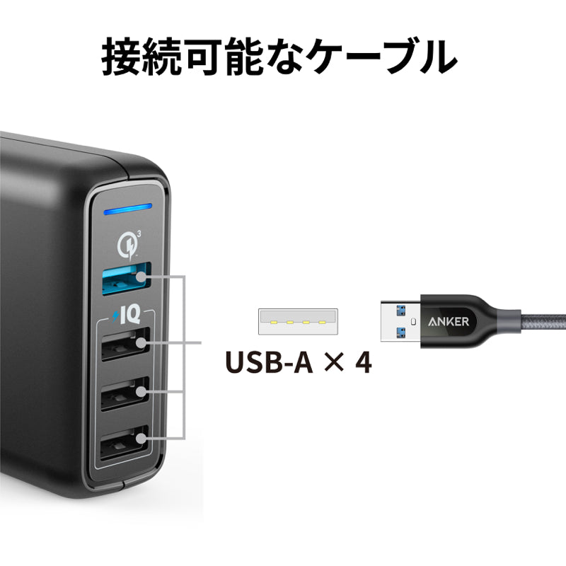 PowerPort Speed 4｜急速充電器の製品情報 – Anker Japan 公式サイト