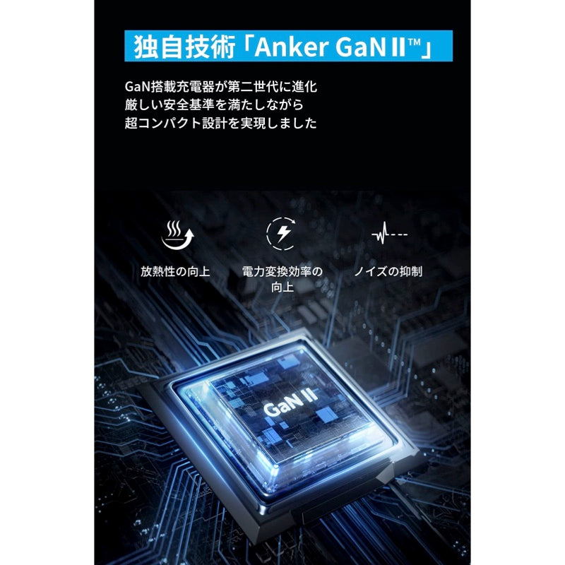 約68g入力【3個まとめ売り】Anker Nano II 45W USB PD急速充電器