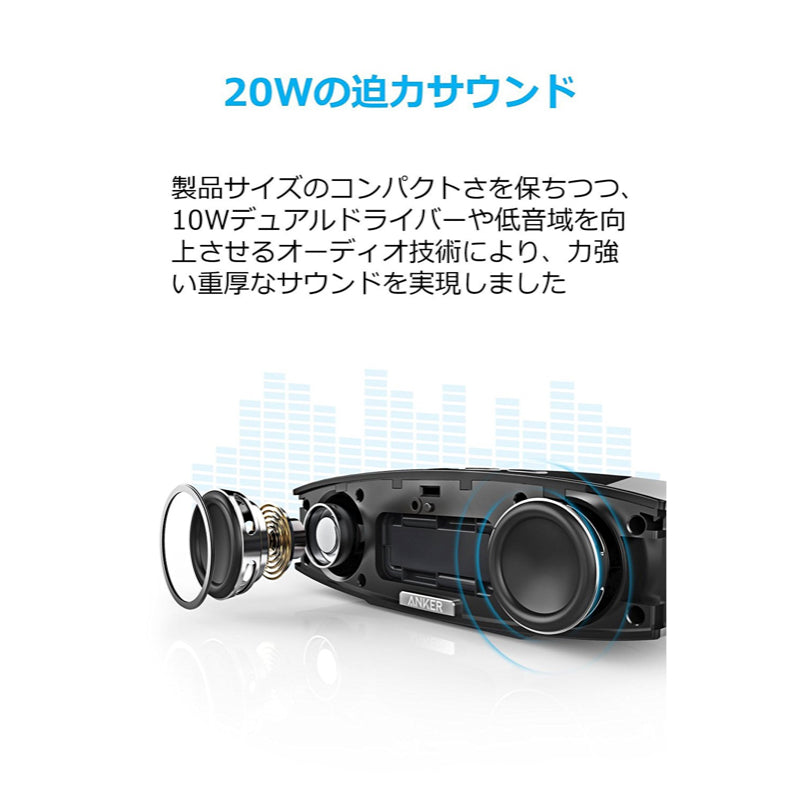 Anker プレミアムステレオスピーカー