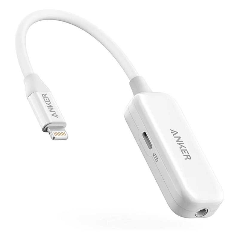 Anker ライトニング & 3.5mm ヘッドフォンジャック搭載 充電アダプタ