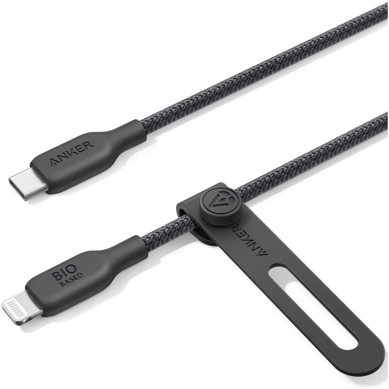 Anker 541 エコフレンドリーナイロン USB-C & ライトニング ケーブル 0.9m