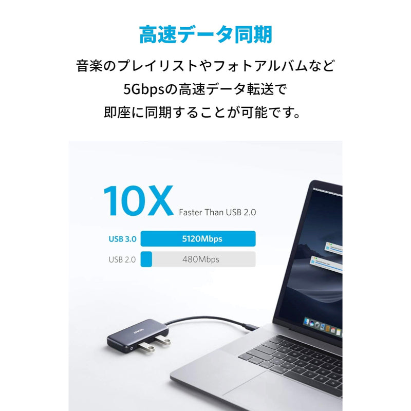 Anker Premuim 5-in-1 USB-C Hub ｜USBハブの製品情報 – Anker Japan