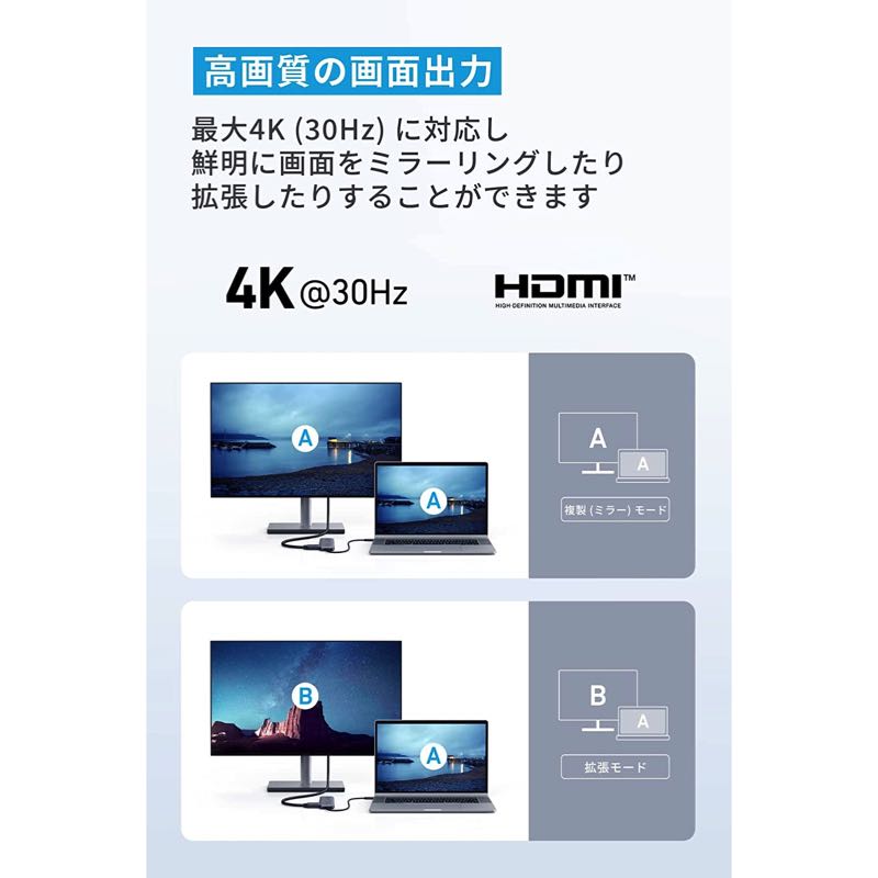 Anker 332 USB-C ハブ (5-in-1) | USB-C ハブの製品情報 – Anker Japan