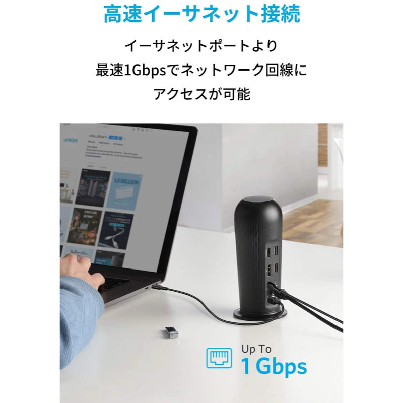 Anker PowerExpand 12-in-1 USB-C PD Media Dockドッキング 