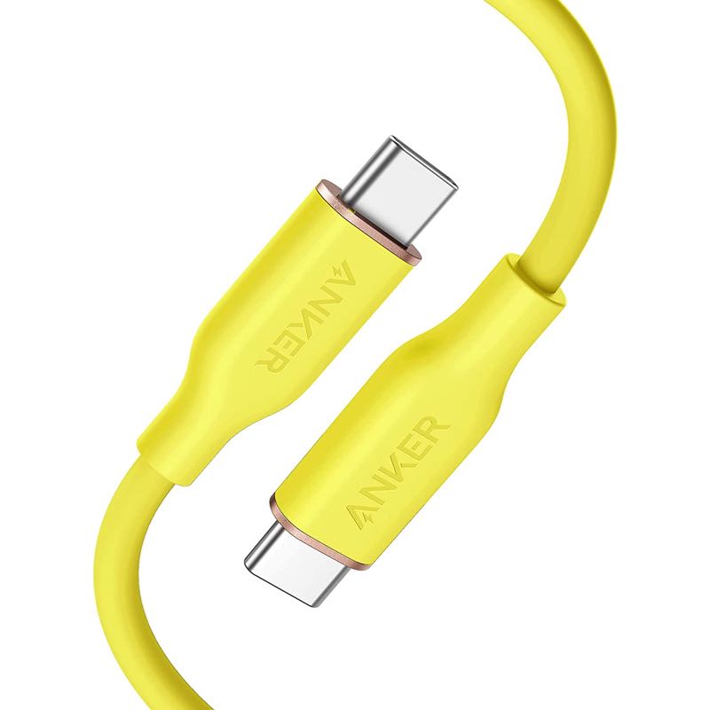 Anker PowerLine III Flow USB-C & USB-C (USB Type-C) ケーブル 0.9m
