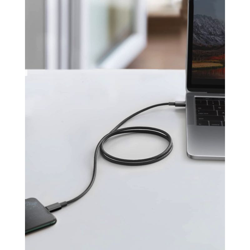 Anker 高耐久ナイロン USB-C ＆ ライトニング ケーブル 1.0m