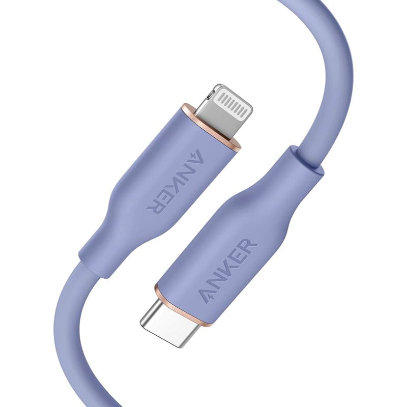 Anker PowerLine III Flow USB-C & ライトニング ケーブル (0.9m