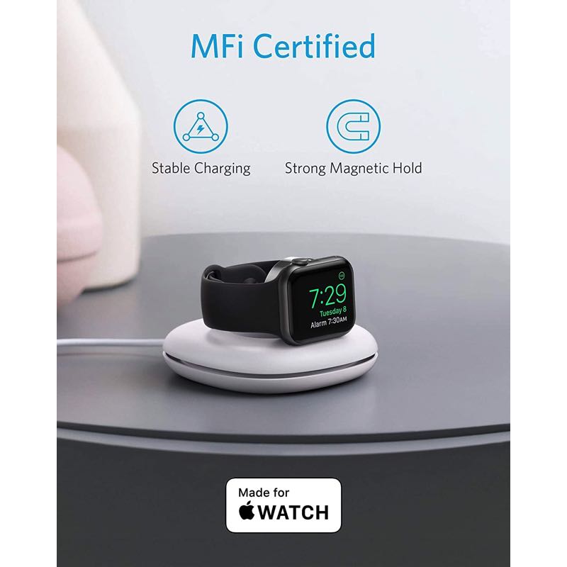 【上品な】Apple Watch SE & Anker製充電器 Apple Watchアクセサリー