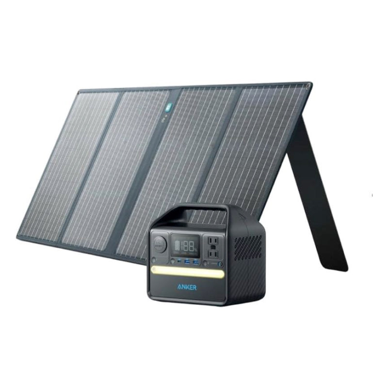 Anker 521 Portable Power Station (PowerHouse 256Wh) & 625 Solar