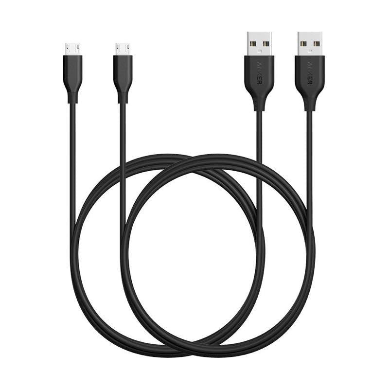 2本セット】PowerLine Micro USB ケーブル (1.8m)｜マイクロUSB