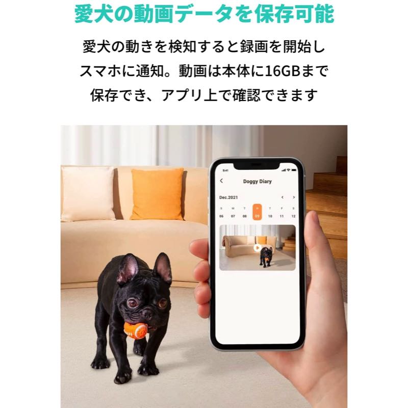 Eufy Dog Camera D605 | ペットカメラの製品情報 – Anker Japan 公式サイト